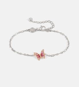 Crysalis Cubis Zirconia Butterfly Bracelet