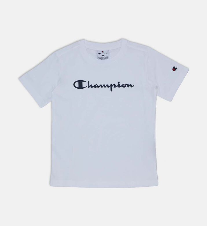 Champion Logo-print Short-sleeve T-shirt, White, M, Packshot View