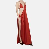 V-neck Sleeveless Dress