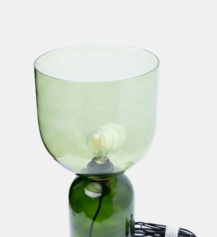 Home Deco and More Bliss 2 Pin Table Lamp, Green, Packshot View