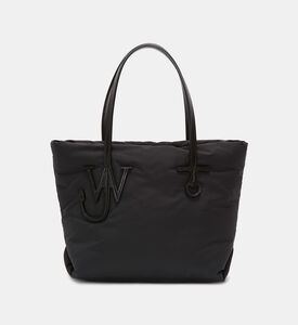 حقيبة يد صغيرة منتفخة بحلية مرساة