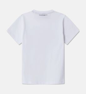 Hackett London Ts Game, White, 13y, Packshot View