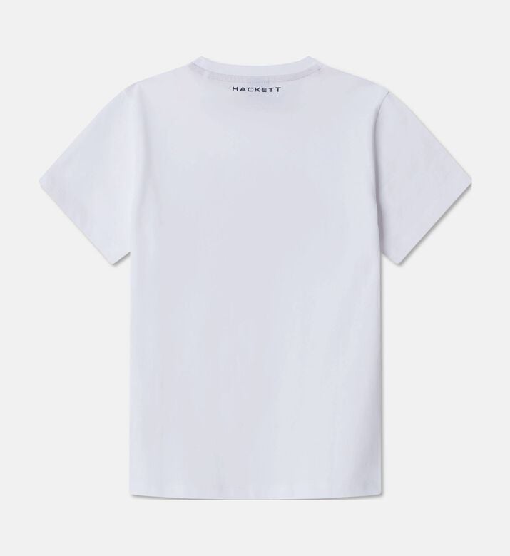 Hackett London Ts Game, White, 13y, Packshot View
