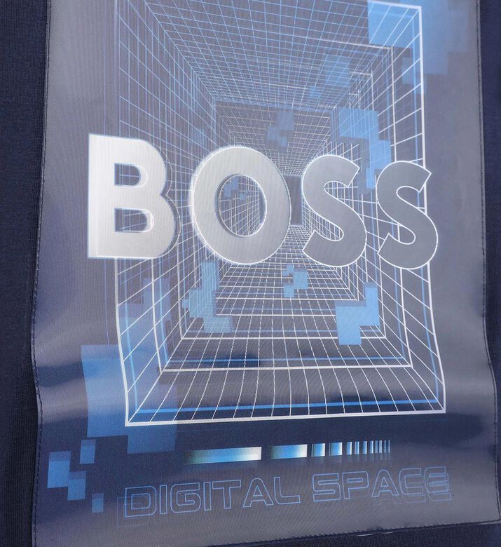 Cotton Hologram-print Top Cotton Hologram-print Top