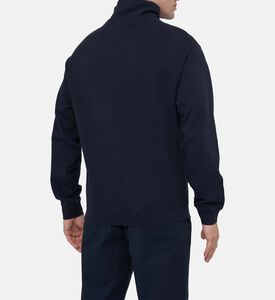 سويت شيرت قطن بياقة بسحاب