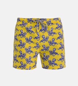 شورت سباحة بطبعة أخطبوت أرجوانية