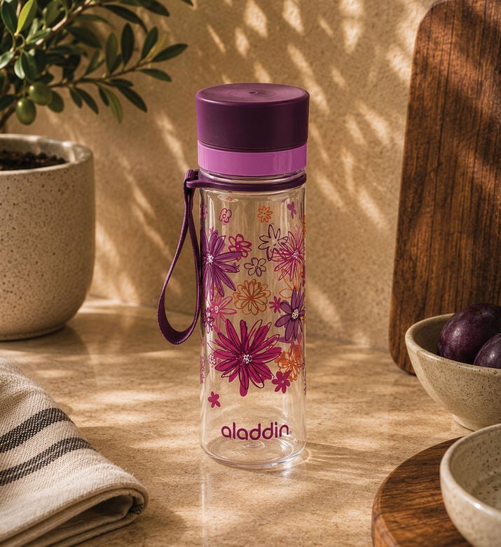Aladdin Aveco Floral Reusable Water Bottle- 0.35 L, Packshot View