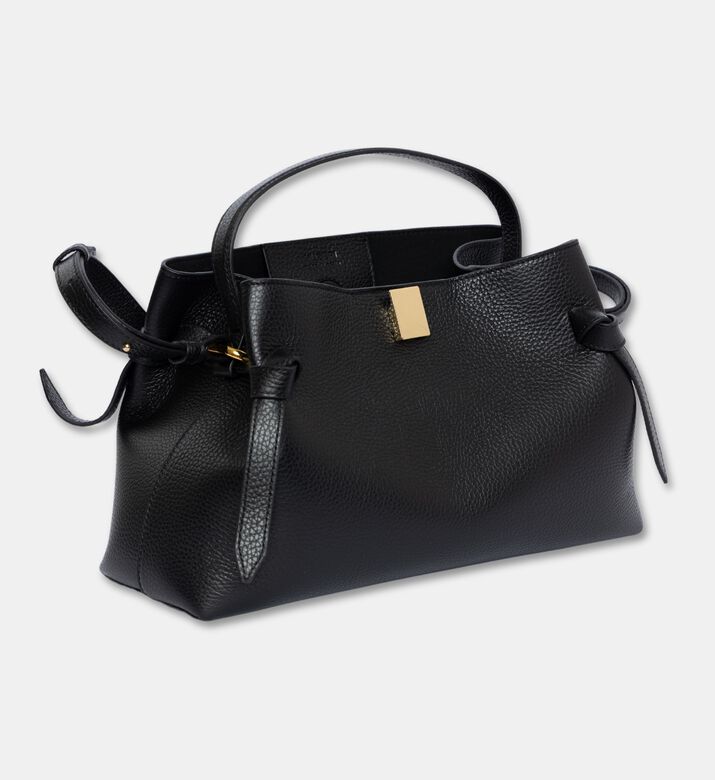 Yuzefi Gyoza Shoulder Strap Bag, Black, Packshot View