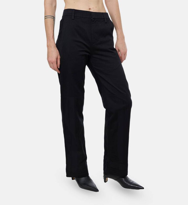 Martan Jella Regular-fit Trousers, Anthracite, M, Model View