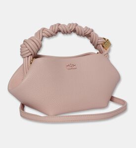 Ganni Twisted-rope Top Handle Gold-tone Logo Cube Bag, Packshot View