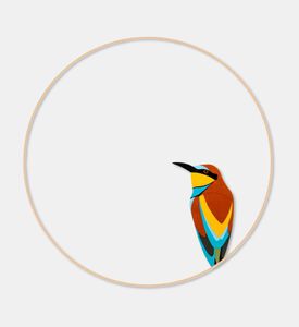 Silsal Sarb Dinner Plate - Bee-eater, Packshot View