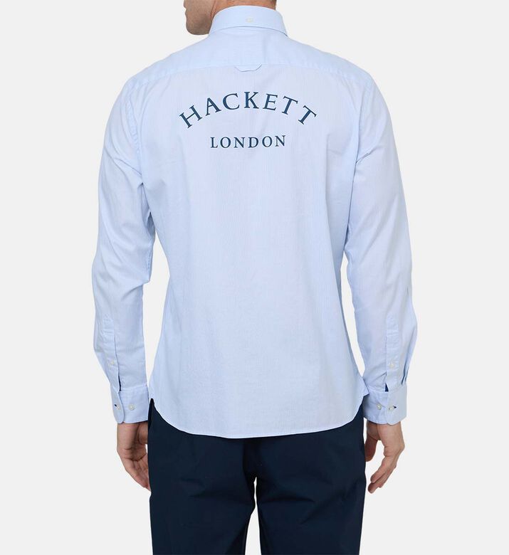 قميص هيريتج بخطوط رفيعة قطن