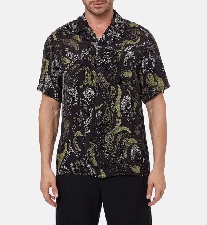 Maharishi Polka Dot-print Button Closure Shirt, Model View