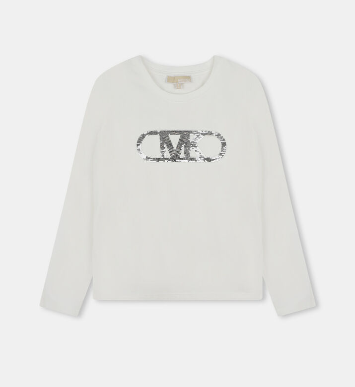 Sequin Logo T-shirt