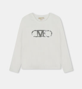 Sequin Logo T-shirt Sequin Logo T-shirt