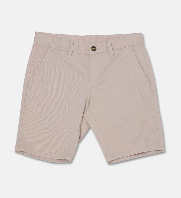 Embroidered Logo Chino Shorts