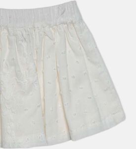 تنورة فيلو مطرزة للبنات