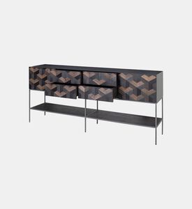 Versmissen Illusion Oak Veneer Buffet Table, Packshot View