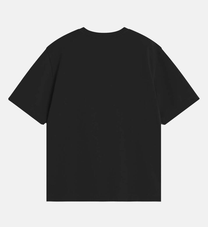 Fox-embroidery Short-sleeve T-shirt