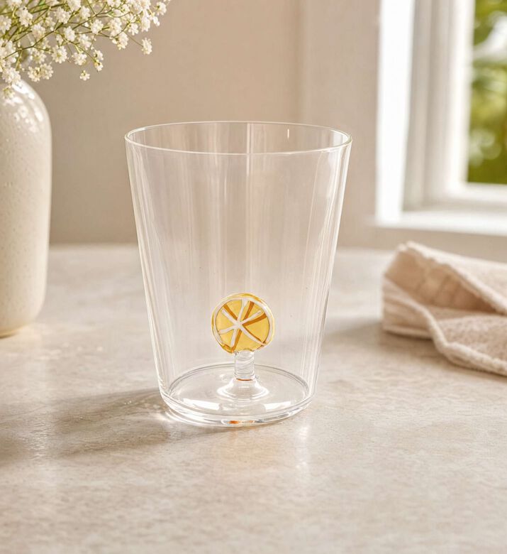 Easy Life Borosilicate Ball-print Glass, Model View