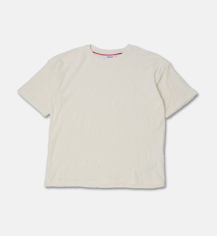 Hugo Logo-embroidery Regular-fit T-shirt, Packshot View