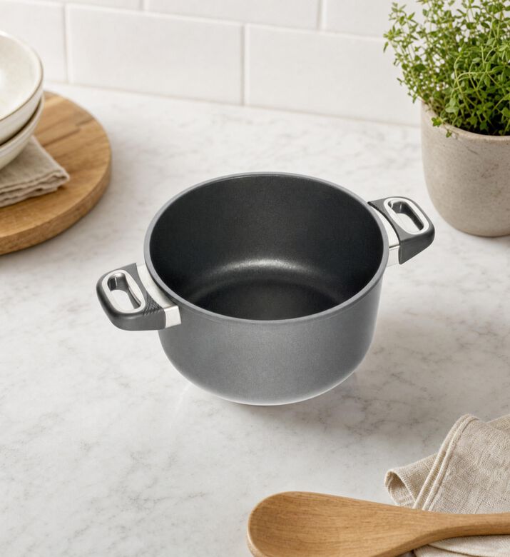 AMT Gastroguss Stainless Steel Non-stick Casserole, Model View