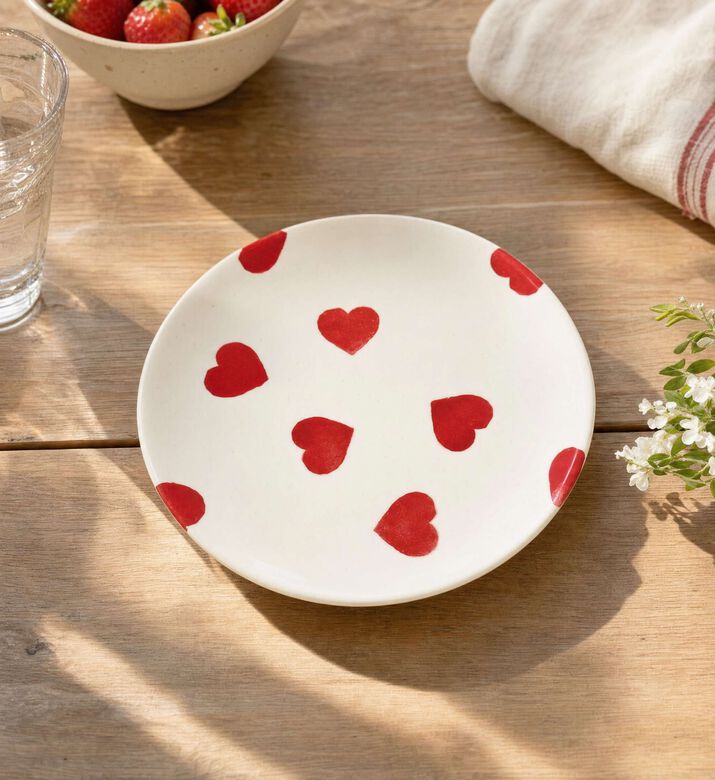 Easy Life Ceramic Color Mix Side Plate, Model View