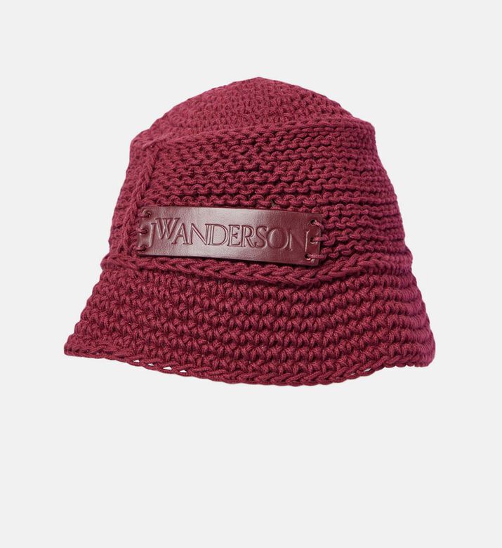 Cotton Knitted Bucket Hat