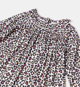 طقم فستان وسروال داخلي بتفاصيل ذهبية