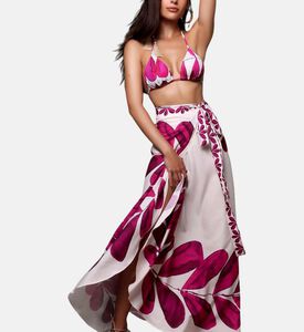 تنورة شاطئ بتصميم متقاطع