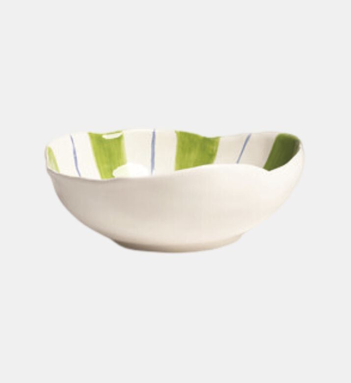 Stripe Pattern Large Bowl