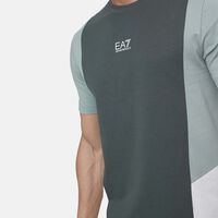 Summer Block Cotton Jersey Crewneck T-shirt