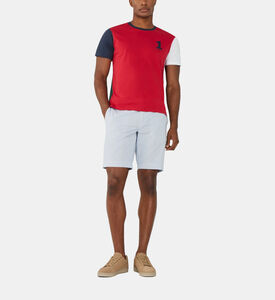 تيشيرت قطن بطبعة رقم هيرتيج