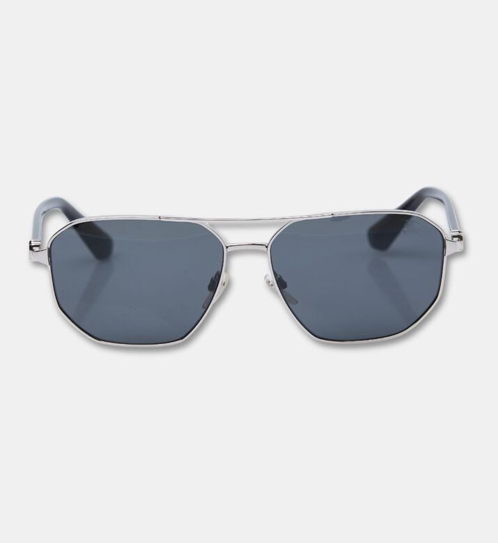 Burberry Pilot-style Metal Frame Sunglasses, Packshot View