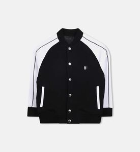 Fleece Two-toned Bomber Jacket