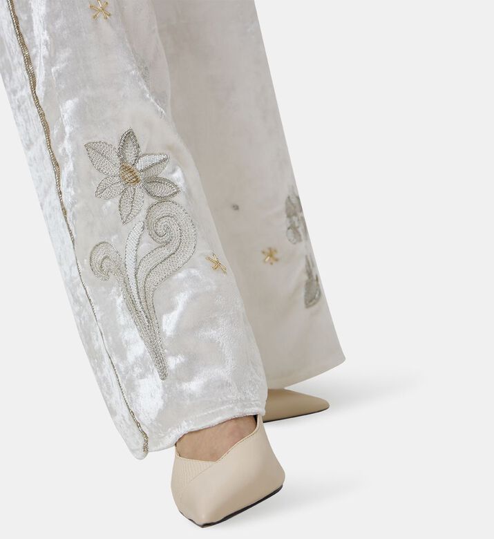 Frangipane Embroidered Pants