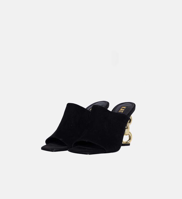 Kylie High Heel Mules