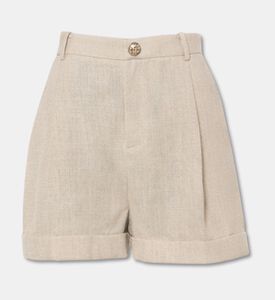 Edward Achour Paris High-waisted Tailored Shorts, Packshot View