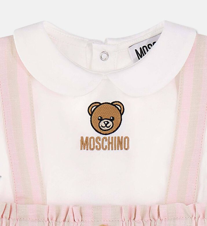 Moschino BKT Embroidered Teddy Suspender Skirt Set, Packshot View