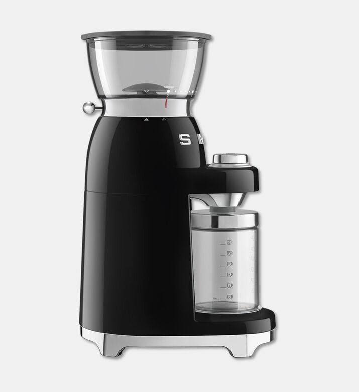 Smeg Smeg Coffee Grinder Black, Black, Packshot View