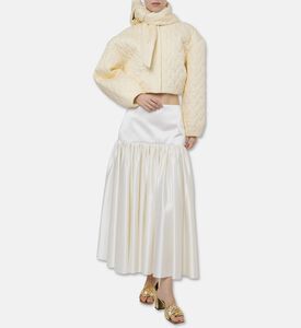 Anouki Quilted Cropped Jacket, Model View