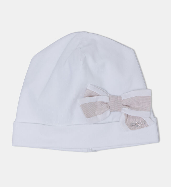 Casual Bow Detail Baby Hat