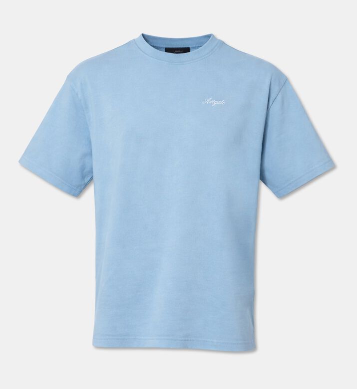 Axel Arigato Tonal Cursive Logo-embroidery T-shirt, Packshot View