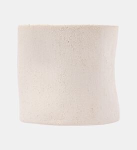 شمعة معطرة كبيرة بتصميم متموج