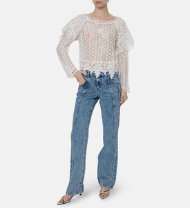 Isabel Marant Top Hyliana, Model View