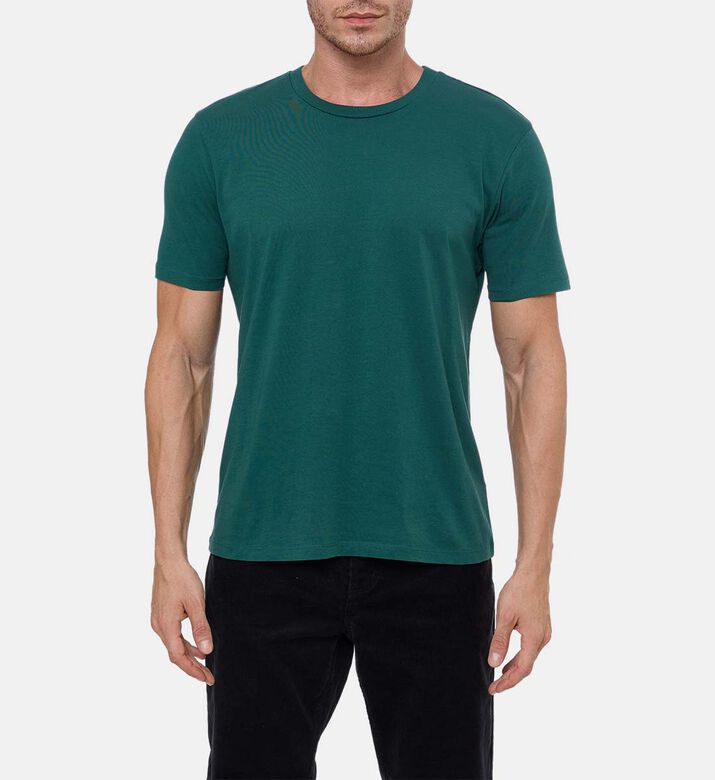 Zadig et Voltaire Cotton Short-sleeve T-shirt, Green, S, Model View