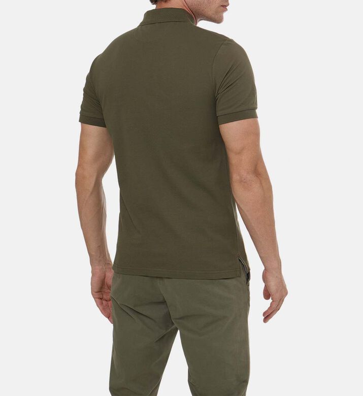 Hackett London Polo Slim, Green, Xl, Model View