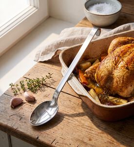 Rosle Stainless Steel Hook Basting Spoon, Model View