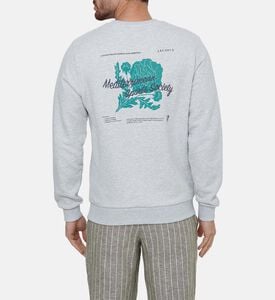 سويت شيرت قطن بأكمام طويلة