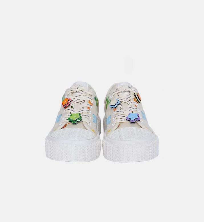 Floral-print Low-top Sneaker